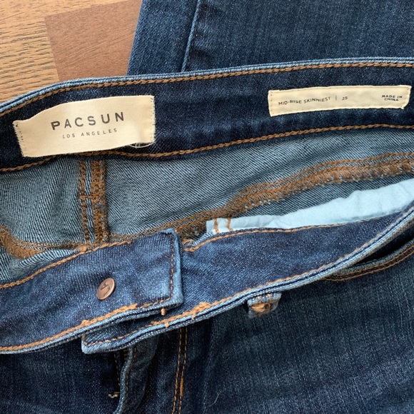 PacSun new denim jeans. Size 25 - Picture 2 of 4